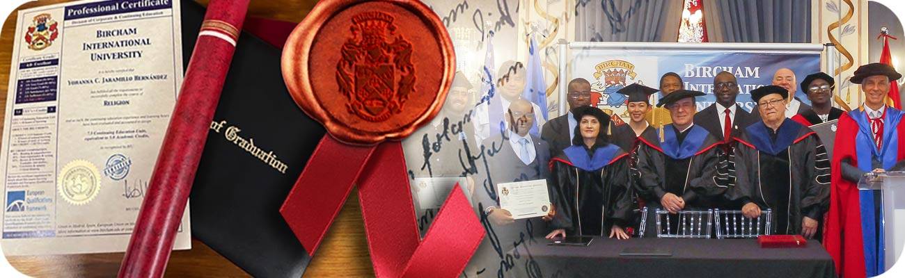 Diploma Recognition - Bircham International University